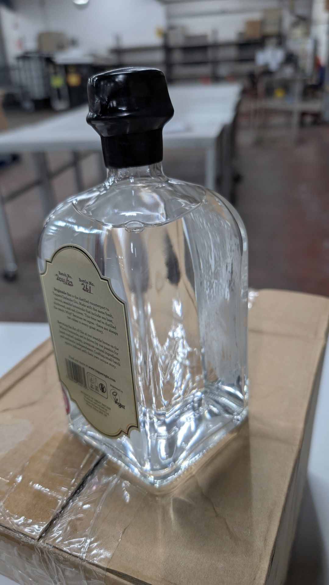 6 off 700ml bottles of Tappers 47% ABV Brightside Coastal London Dry Gin.Sold under AWRS number XQAW - Image 4 of 6