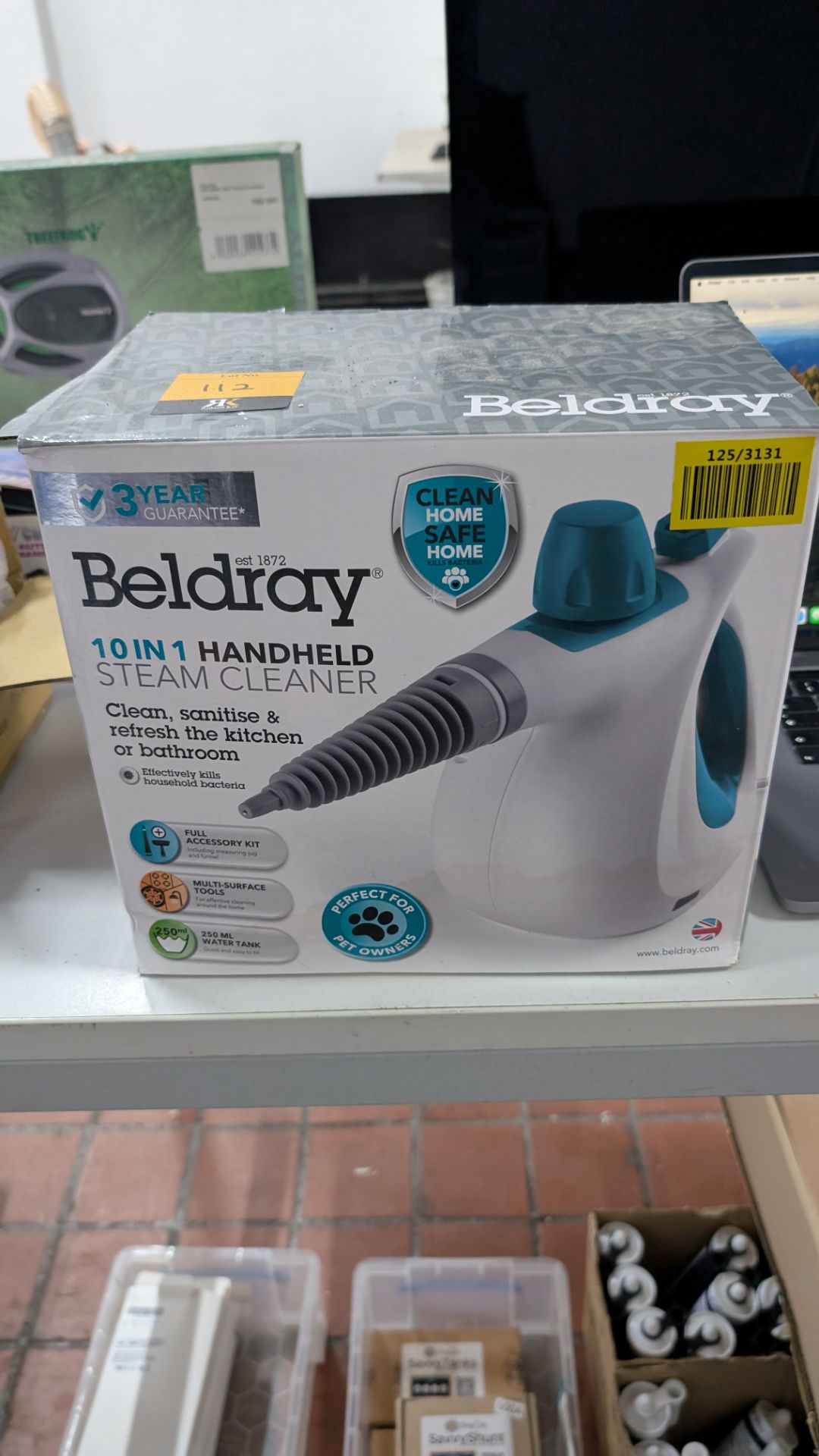 Beldray Handheld Steam Cleaner - Image 3 of 11