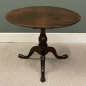 ANTIQUE BIRDCAGE TILT-TOP MAHOGANY TRIPOD TABLE, 71 (h) x 94cms (diam.) Provenance: private