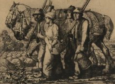 ‡ CHARLES FREDERICK TUNNICLIFFE OBE RA (1901-1979) limited edition (41/75) etching - entitled 'The