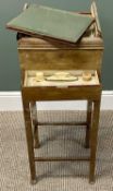 EDWARDIAN MAHOGANY DRESSING TABLE, John Bagshaw & Sons, Liverpool, registration no. 841404, the