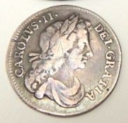 CHARLES II 1684 SIXPENCE (Spink 3382) Provenance: private collection Flintshire Please note: this