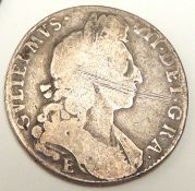 WILLIAM III 1697 HALF CROWN, Exeter Mint, NONO (Spink 3490) Provenance: private collection