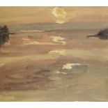 SIR KYFFIN WILLIAMS RA (1918-2006) limited edition (121/250) print - 'Golden Sunset Beach',