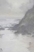 GARETH C. THOMAS watercolour - Black Rock, signed, 25 x 17cms Provenance: donated to aid City