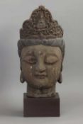 Chinesischer Kopf einer Guanyin-Figur