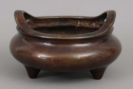 Chinesische Bronze-Räucherschale