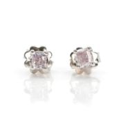 Diamond stud earrings