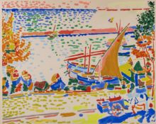 Port de Collioure (nach einem Gemälde von 1906)