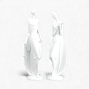 Rosenthal Prinz und Prinzessin Paar Porzellanfiguren Entwurf Gerhard Schliepstein