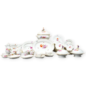 KPM Berlin Service Osier Blumen und Insekten