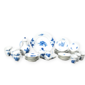 Royal Copenhagen Kaffee- und Mokkaservice Blaue Blume