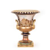 Kratervase mit Stadtansichten von Berlin