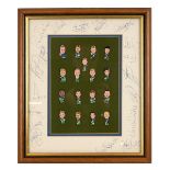 Signed Everton football pins, created to commemorate the 1995 FA cup final 17 pins and 18