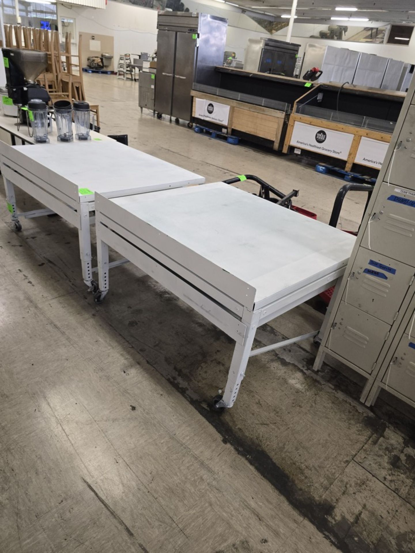 Slanted Box Loading Table 48 X 40 1/4 X 29