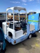 TENNANT RIDE ON FLOOR SCRUBBER