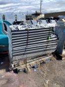 PALLET OF CONVEYOR ROLLER PARTS