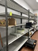 6FT CAMBRO PLASTIC SHELVING UNITS