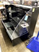 KILLION PORTABLE CASE WITH GLASS SHELVES