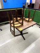 CAFÉ TABLE W/ CHAIRS