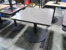 cafe table w/ laminate top