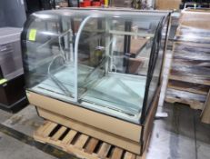 Federal refrigerated service case, self-contained