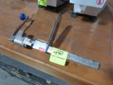 can opener, table mount, w/ base