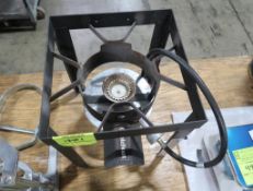 outdoor single burner on stand