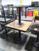 cafe tables w/ laminate top
