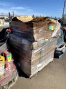 GROUP OF CARDBOARD BOXES