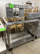 44IN PORTABLE STAINLESS HOLDING STATION W/ MARSHALL WARMERS