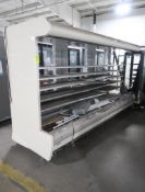 Hill Phoenix multideck refrigerated case, 12' case, rear load