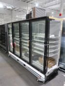 Hill Phoenix low temp glass door reach-in case, self-contained, sold by the door (4)