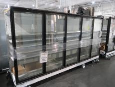 Hill Phoenix low temp glass door reach-in case, self-contained, sold by the door (5)