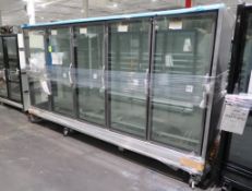 Hill Phoenix low temp glass door reach-in case, self-contained, sold by the door (5)