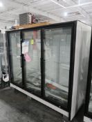 Hill Phoenix low temp glass door reach-in case, self-contained, sold by the door (3)