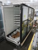 Hill Phoenix low temp glass door reach-in case, sold by the door (3)