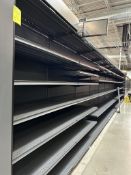 36FT OF LOZIER WALL SHELVING