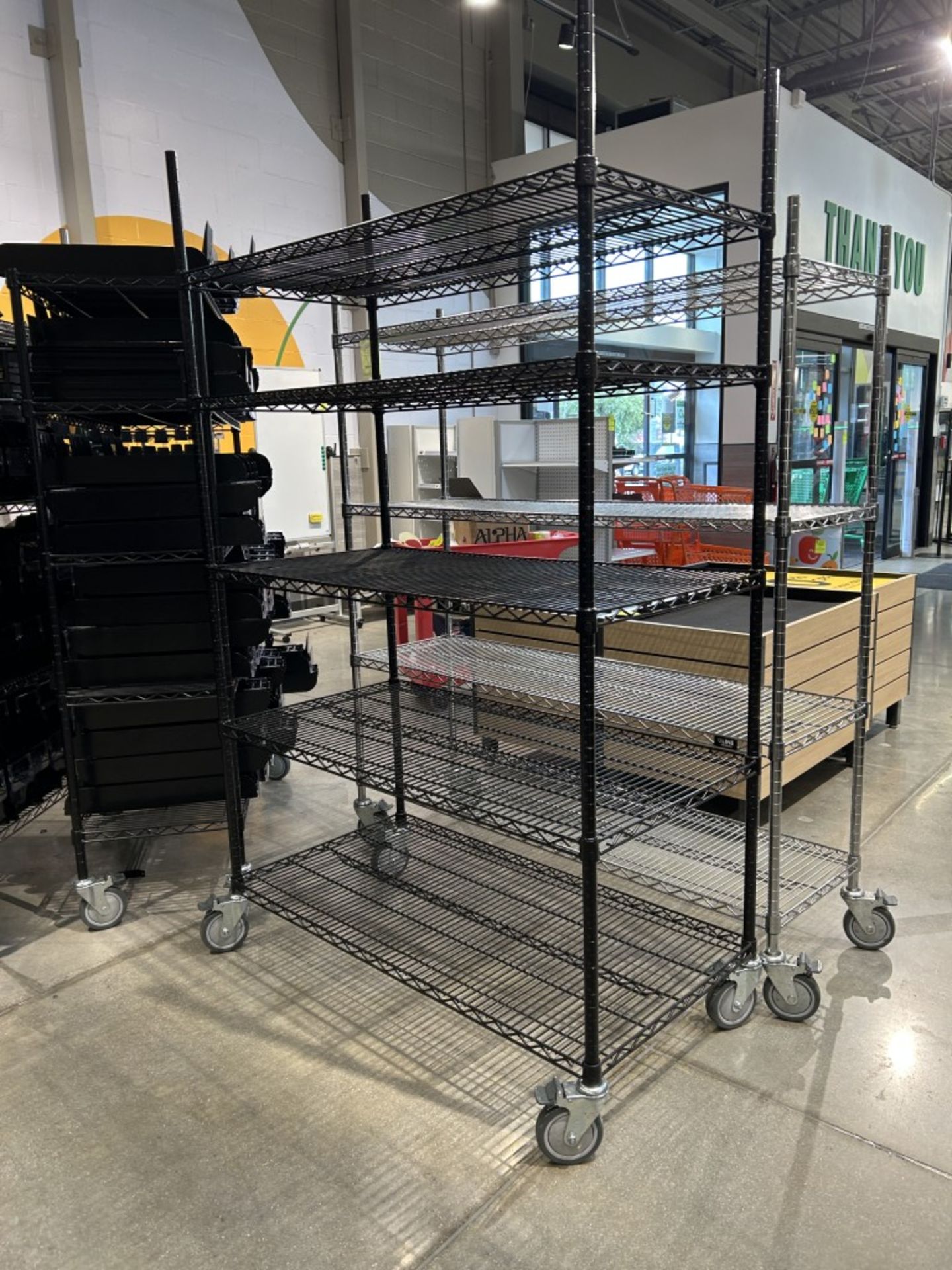 Metri Raksh 4FT AND 5FT METRO RACKS ON CASTERS