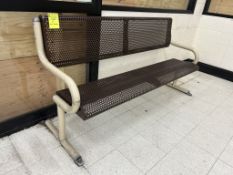 OUTDOOR METAL BENCH