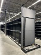 52FT OF LOZIER WALL SHELVING