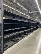 48FT OF LOZIER WALL SHELVING