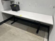 96IN X 30IN X 29IN POWERED DESK