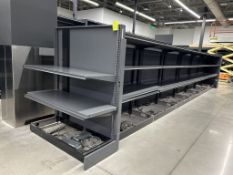 24FT OF LOZIER GONDOLA SHELVING