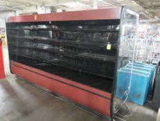 Hill Phoenix multi-deck refrigerated case, 12' case, w/ both ends