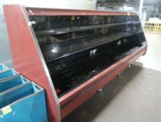 Hill Phoenix low-profile multi-deck refrigerated cases, 14' run (8+6)