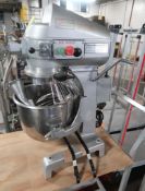 Precision Mixers 20 qt mixer w/ bowl, guard, whip, & paddle