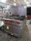 Vulcan 6-burner stove w/ oven