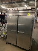 Randell 2-door stainless freezer
