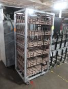 bread or produce cart w/ trays